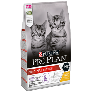 פרו פלאן גורי חתולים עוף ואורז 3 ק"ג | Pro Plan Kitten Chicken & Rice 3kg