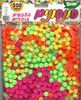 500 פונפונים זוהרים מיקס צבעים/ אפונה