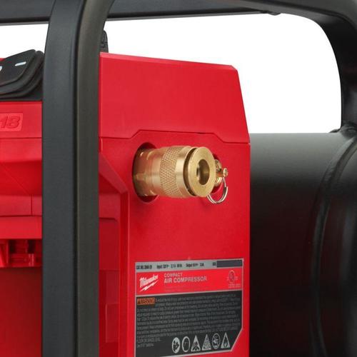 קומפרסור / מדחס אוויר נטען 7.6 ליטר (גוף בלבד) MILWAUKEE  M18 FAC-0