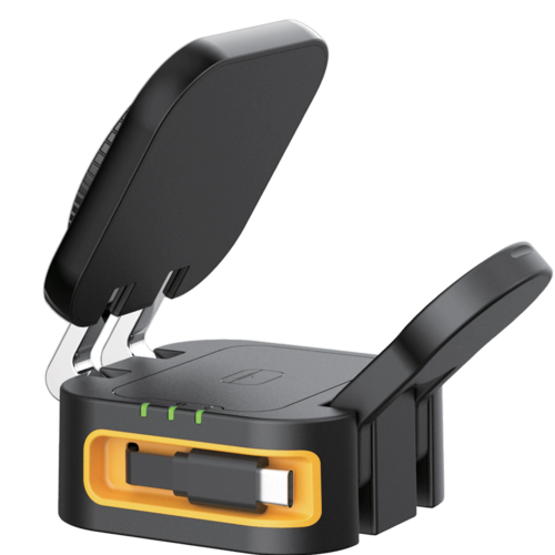 מטען אלחוטי מגנטי מתקפל 3 ב-1 תומך MagSafe לטעינה מהירה ונוחה Miracase MQIW610