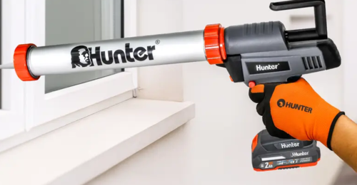 אקדח סיכה נטען 18 וולט + סוללה + מטען HUNTER  101812-016 2A.h