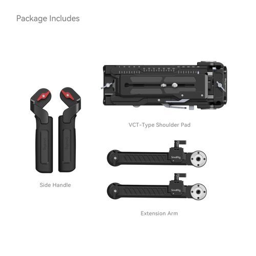 קיט מכתוף מקצועי למצלמות SmallRig Shoulder Rig Kit