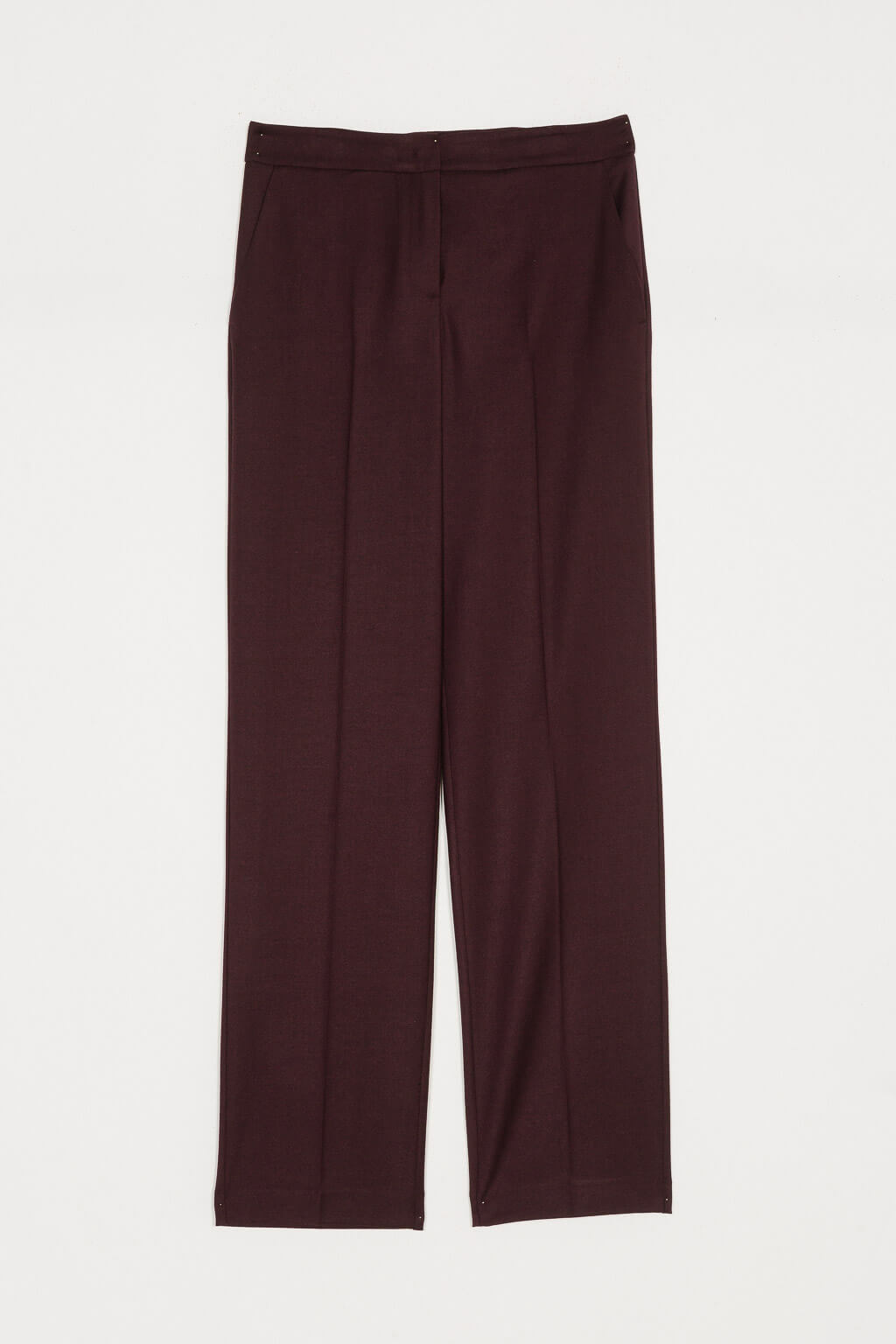 WOVEN TROUSERS PURPLE EDEN  