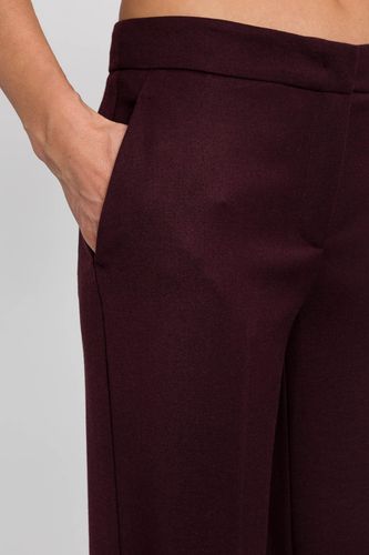 WOVEN TROUSERS PURPLE EDEN  