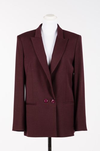 Wool blend blazer