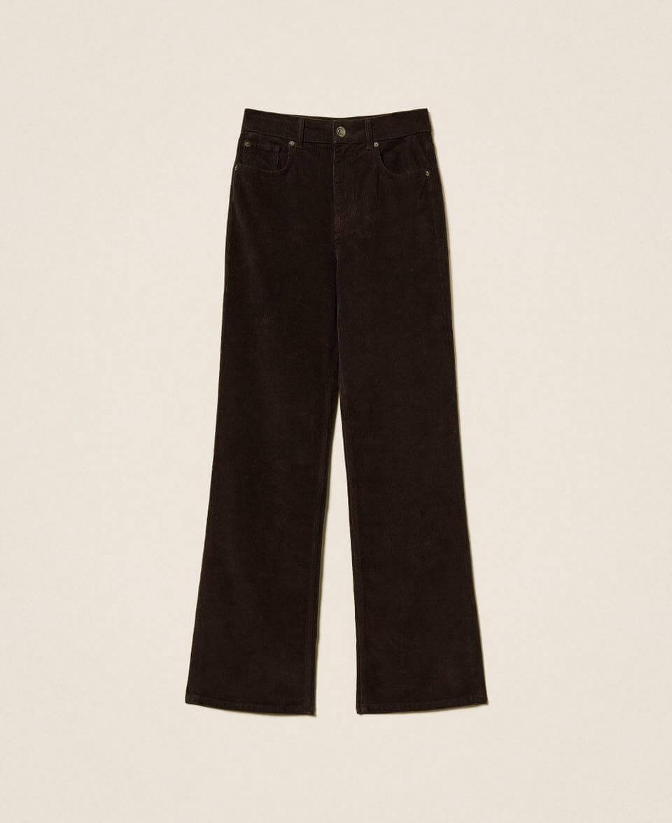 Five-pocket corduroy trousers