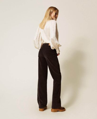 Five-pocket corduroy trousers