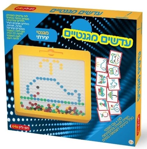 לוח ציור בעדשים מגנטיים