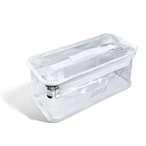 נרתיק איפור שקוף CLEAR POUCH | גדול Big | עדה לזורגן Adah Lazorgan