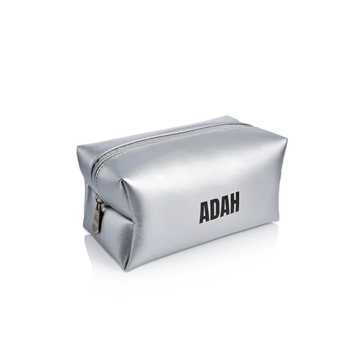 תיק איפור כסוף ADAH MAKE UP BAG | עדה לזורגן Adah Lazorgan