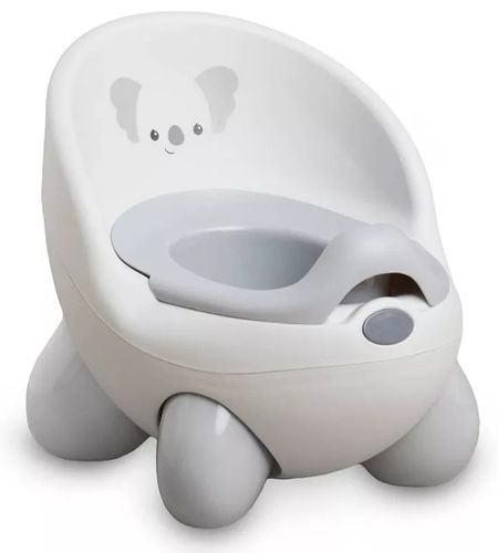 סיר גמילה קואלה עם גב גבוה ומונע התזה