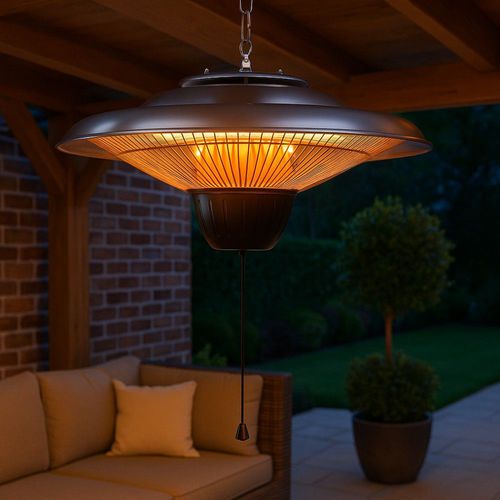 תנור מקרן חום תקרתי קרבון היט עם חוט משיכה 1500 וואט NRI-9030 UNIVERSE NRI9030 יוניברס