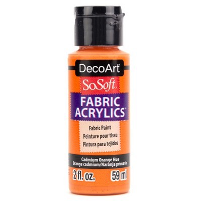 צבע בד DSS04 Cadmium Orange Hue -SoSoft 