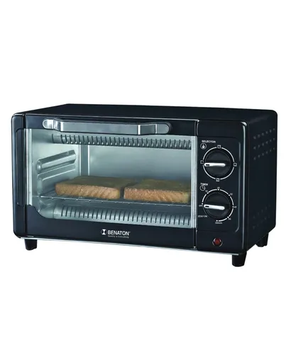 טוסטר אובן קומפקטי 10L עם 2 גופי חימום עוצמתיים BENATON BT-909