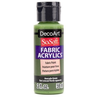 צבע בד DSS19 Avokado Green -SoSoft 