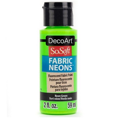 צבע בד ניאון DSS109 Neon Green -SoSoft Neons 