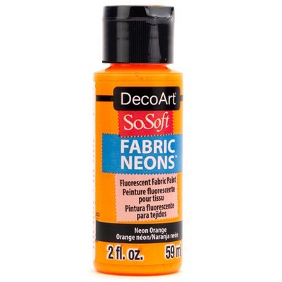 צבע בד ניאון DSS60 Neon Orange -SoSoft Neons 