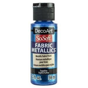 צבע בד מטאלי DSM36 Sapphire SoSoft Metallics 