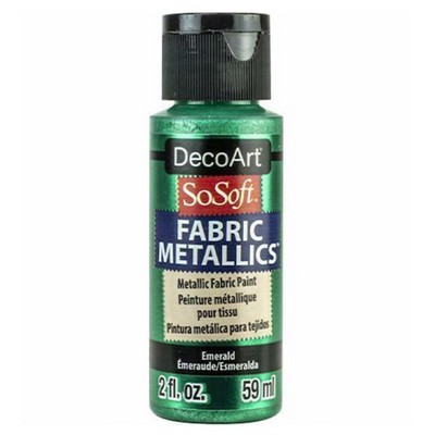 צבע בד מטאלי DSM41 Emerald SoSoft Metallics 
