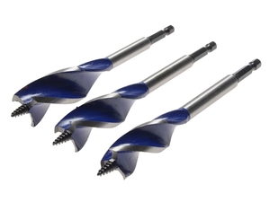 סט 3 מקדחים לקידוח בעץ BLUE GROOVE 6X מידות 20/22/25 מ"מ 10506627 Irwin