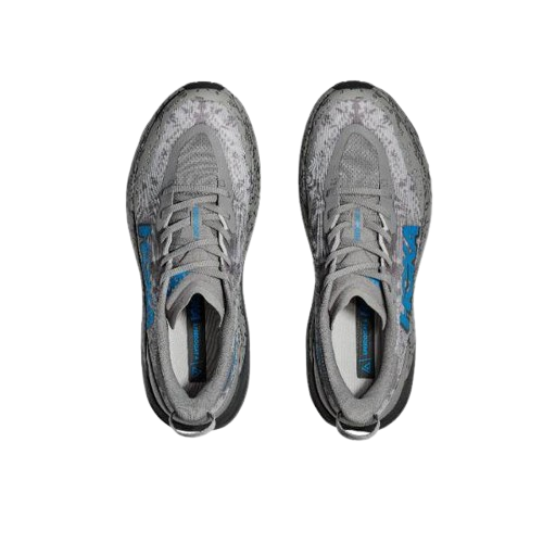 נעלי ספורט גברים SPEEDGOAT 6 WIDE אפור/כחול - HOKA