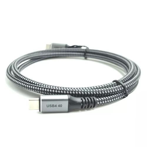 כבל USB3.1 40G Type C M/M Black cable – 2m