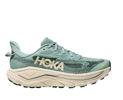 נעלי ספורט לגברים Challenger 8 wide ירוק ג'ייד/ שמנת - HOKA 
