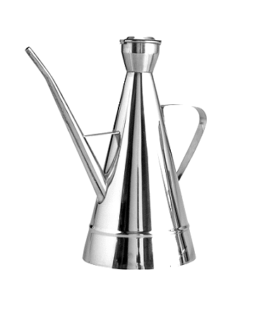 כד לשמן זית נירוסטה 750 מ"ל עם זרבובית | CutterPeeler