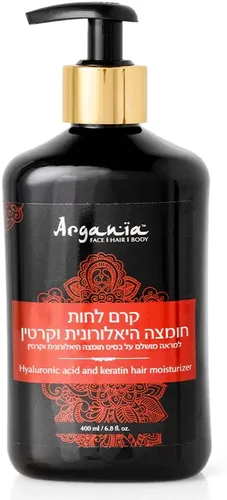 ארגניה קרם לחות חומצה היאלורונית וקרטין