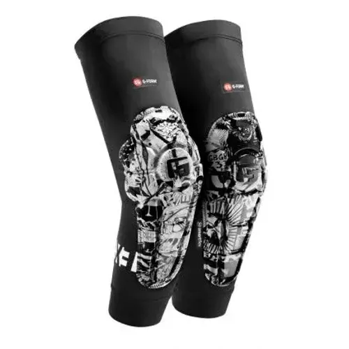 מגנים למרפקים G-FORM PRO-X3 ELBOW - שחור לבן 