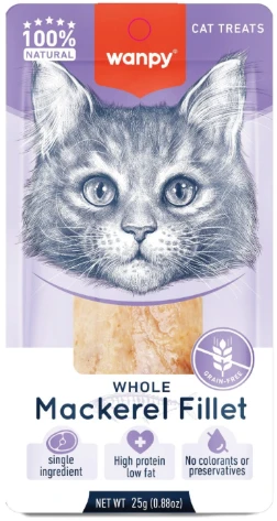 וונפי פילה מאקרל לחתול 25 גרם