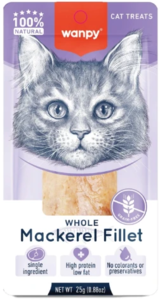 וונפי פילה מאקרל לחתול 25 גרם