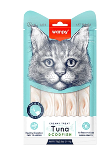 וונפי שלוקים לחתול טונה ודג קוד 70 גר