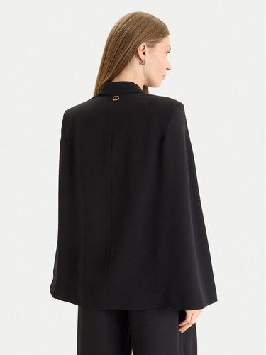 Crêpe cape jacket