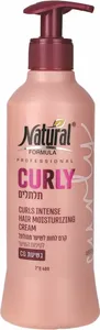 נטורל פורמולה קרם לחות לשיער מתולתל לטיפוח השיער בשיטת סי ג
