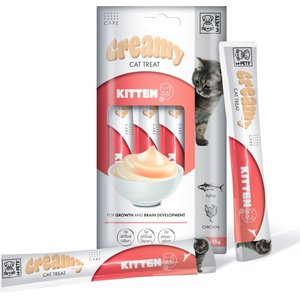 שלוק קרמי לחתול לטיפול בגורים טונה ועוף 60 גר אמפט