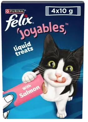 פליקס Joyables שלוקים חטיפים לחים לחתולים בטעם סלמון