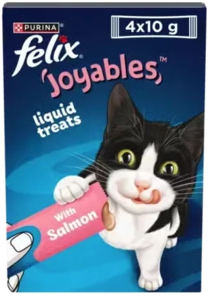 פליקס Joyables שלוקים חטיפים לחים לחתולים בטעם סלמון