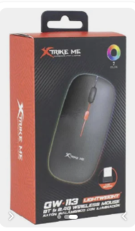  עכבר גיימינג אלחוטי + בלוטוס XTRIKE ME GW-113 RGB