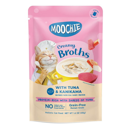 מרק מוצי לחתול טונה וסרטנים 40 גרם