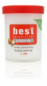 בסט ברילנטין קרם לעיצוב השיער בניחוח קוקוס 200 מ"ל