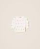 Angora blend jumper with embroidery 