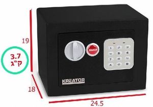 כספת אלקטרונית  170x230x170 מ"מ  KRT692007 Varo kreator