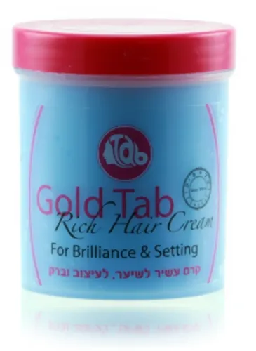 גולד טאב קרם לשיער לעיצוב וטיפוח השיער 200 מ