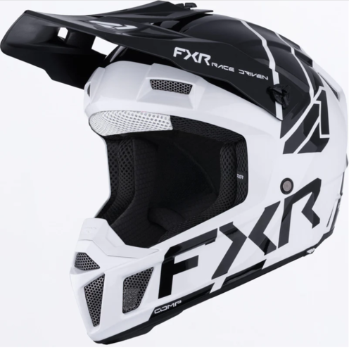 קסדת שטח ילדים אפ אקס אר קלאץ FXR CLUTCH  שחור\לבן