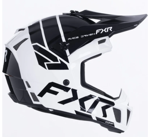 קסדת שטח ילדים אפ אקס אר קלאץ FXR CLUTCH  שחור\לבן