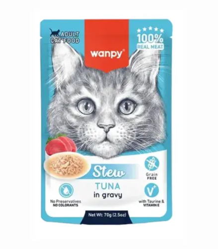 וונפי חתול פאוץ טונה ברוטב 70 גרם