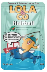 פאוץ לולה חתול – טונה בציפוי ירקות בג