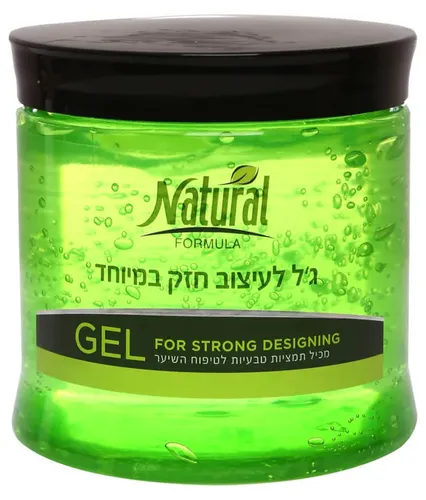  נטורל פורמולה ג'ל לעיצוב חזק במיוחד 500 מ