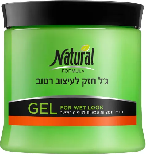  נטורל פורמולה גל לשיער חזק לעיצוב רטוב נפח 500 מ